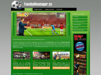 fussballmanager.cc Webseite Vorschau