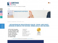 orthopaede-berlin.com Webseite Vorschau