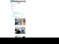 pfefferminzia.de Webseite Vorschau