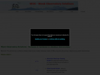 observatory-solutions.com Webseite Vorschau