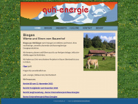 quh-energie.ch Webseite Vorschau