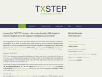 txstep.de Webseite Vorschau