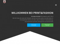 print-fashion.de Webseite Vorschau