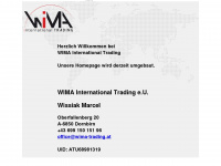 wima-trading.at Webseite Vorschau