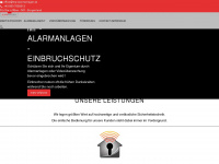mp-alarmanlagen.at Webseite Vorschau