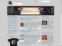 metaltalks.de Webseite Vorschau