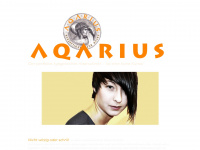 aqarius-haare.de Webseite Vorschau