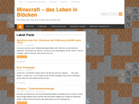 minecraft.name Webseite Vorschau