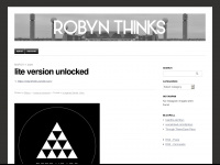 robynthinks.wordpress.com Webseite Vorschau