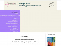 buchen-kirche.eu Webseite Vorschau