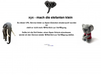 xyx.ch Webseite Vorschau