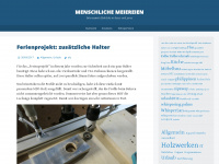 menschmeier.wordpress.com Webseite Vorschau