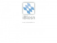 iblosn.de Webseite Vorschau