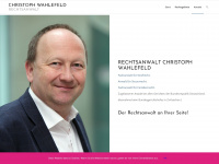 wahlefeld.net Webseite Vorschau