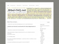 bibel-faq.net Webseite Vorschau