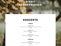 diknuschneeberger.com Webseite Vorschau