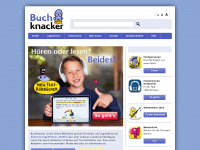 buchknacker.ch Webseite Vorschau