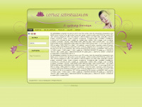 lotusz.hu Webseite Vorschau