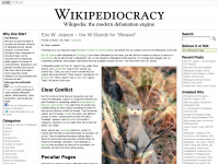 wikipediocracy.com Webseite Vorschau