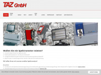 spektrometer-mieten.com Webseite Vorschau