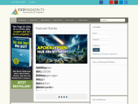 exomagazin.tv Webseite Vorschau