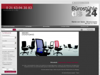 buerostuhl-shop24.de Webseite Vorschau