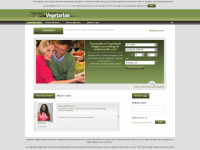 singlevegetarian.com Webseite Vorschau