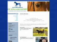 pferdepraxis-biberach.de Webseite Vorschau