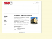 klavierhaus-meyer-hildesheim.de Webseite Vorschau