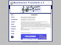 mv-friolzheim.de Webseite Vorschau