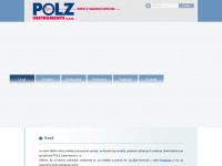 polz.cz Webseite Vorschau