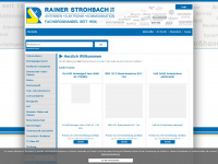 strohbach-shop.de Webseite Vorschau
