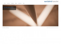 earlybird-law.de Webseite Vorschau