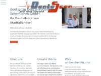 denta-scan.com Webseite Vorschau