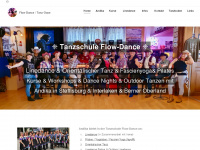 flow-dance.ch Webseite Vorschau