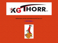 kg-thorr.com Webseite Vorschau