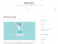 pdp2015.org Webseite Vorschau