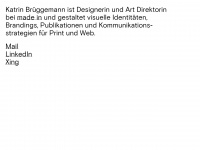 katrinbrueggemann.com Webseite Vorschau