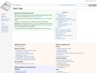 opencms-wiki.org Webseite Vorschau