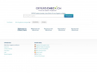 offerscheck.ch Webseite Vorschau