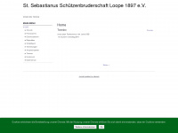 schuetzenadmin.bplaced.net Webseite Vorschau