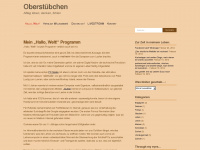 0berstuebchen.wordpress.com Webseite Vorschau
