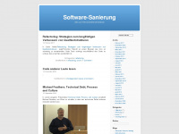 softwaresanierung.wordpress.com Webseite Vorschau