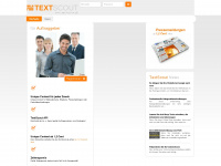 textscout.de Webseite Vorschau