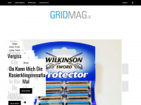 gridmag.de Webseite Vorschau