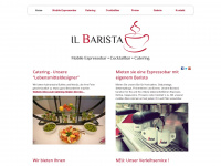il-barista.com Webseite Vorschau