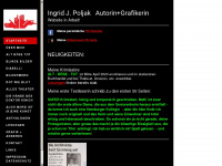 ingrid-j-poljak.com Webseite Vorschau