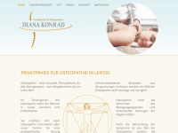 leipzig-osteopathiepraxis.de Webseite Vorschau