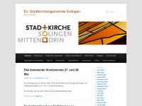 stadtkirche-solingen.de Webseite Vorschau