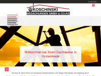 koschinski-dach.de Webseite Vorschau